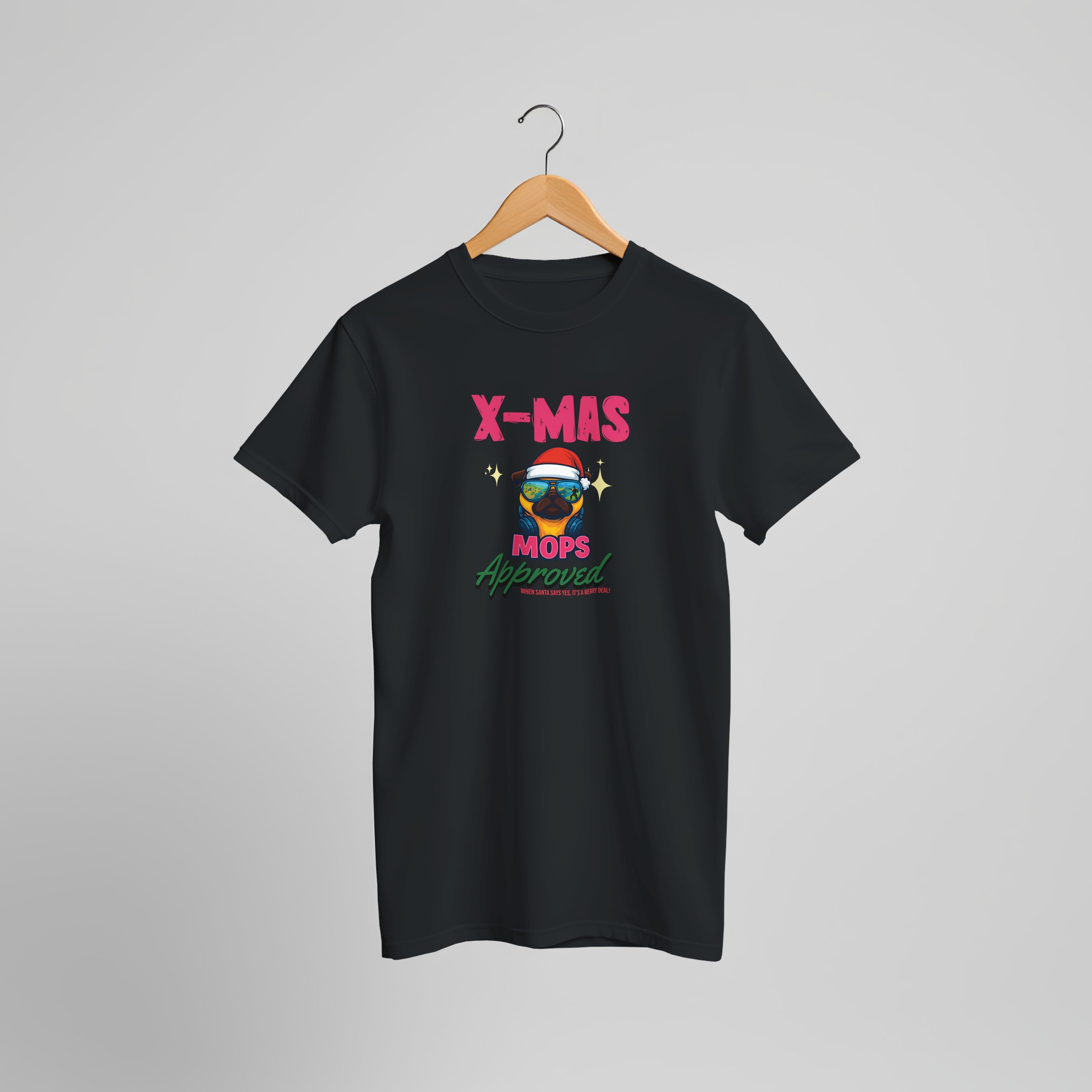 X-MAS Mops Approved T-Shirt 🎅🐾