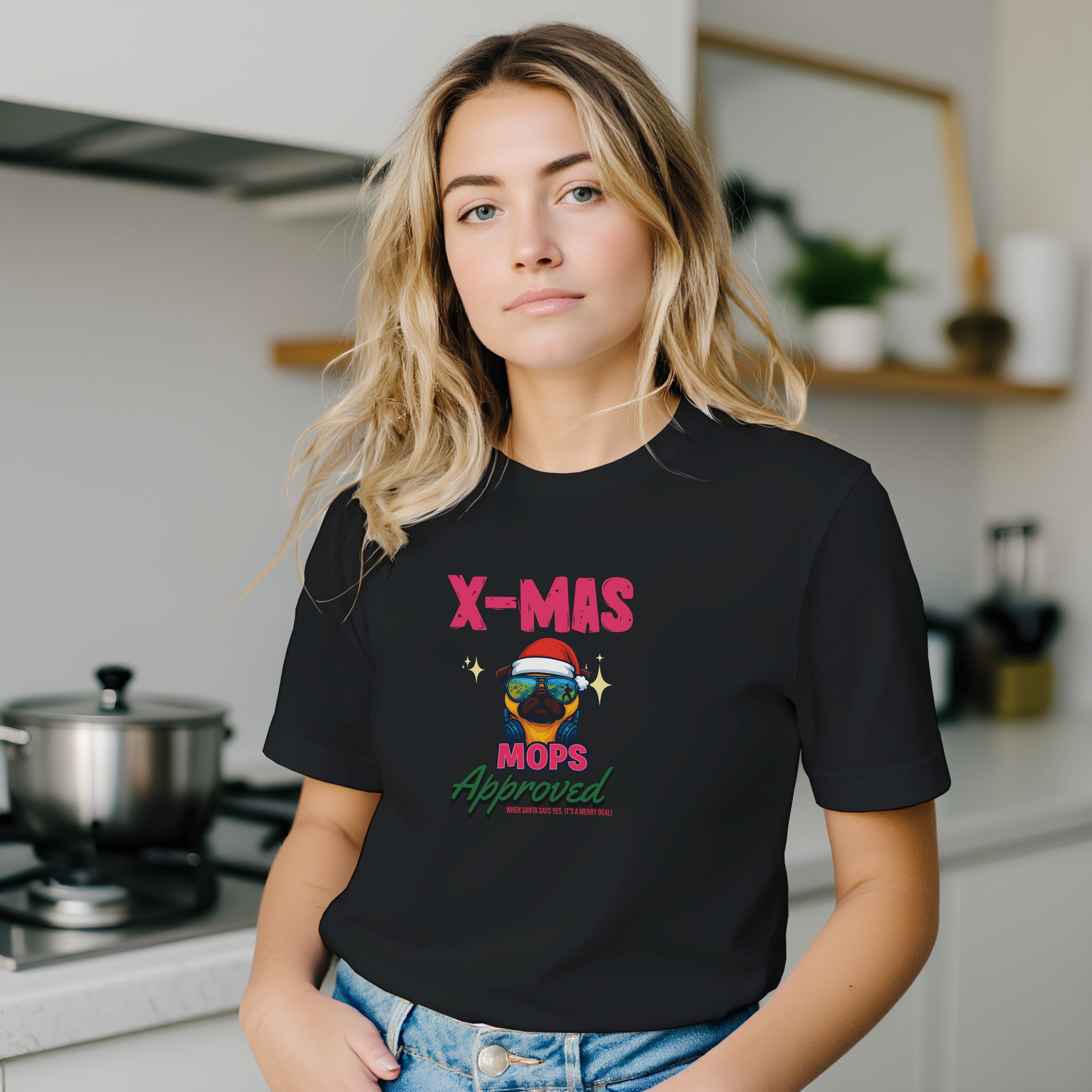 X-MAS Mops Approved T-Shirt 🎅🐾